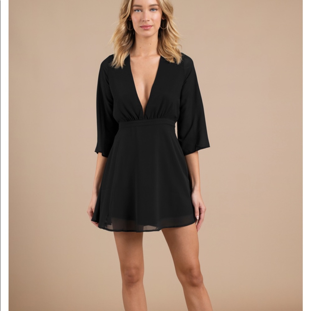 Black Skater Dress